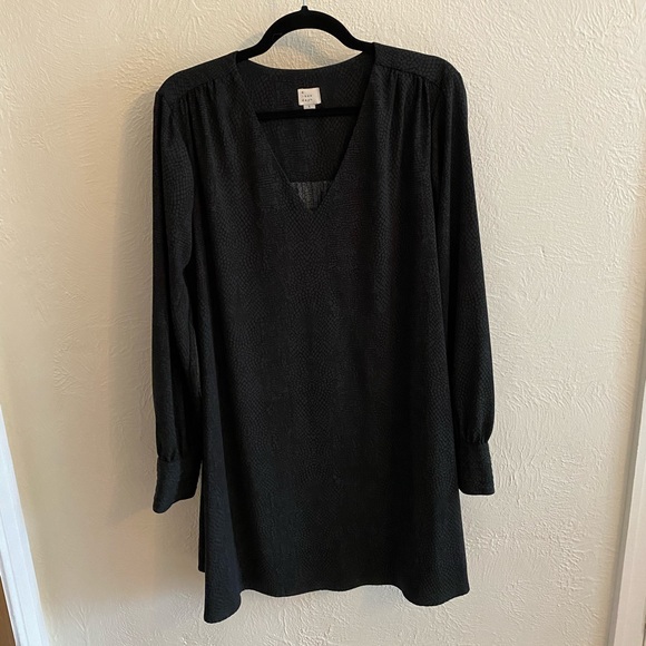 A New Day Green Snakeskin Dress - Picture 2 of 4